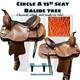 15 Circle A American Saddlery Western Trail All Around Saddle