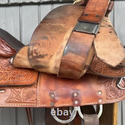 15 Circle A American Saddlery Western trail all around Saddle
