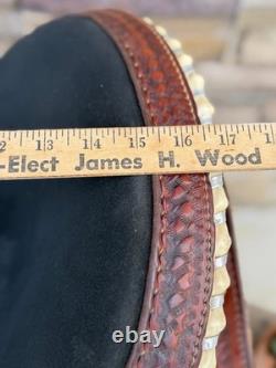 15 Circle G Barrel Saddle- Deep Seat, Western, Semi-QH Bars