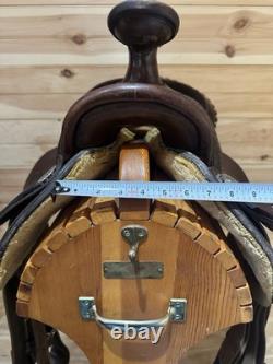 15 Circle Y Arabian Park & Trail Western Trail Saddle Model 3940