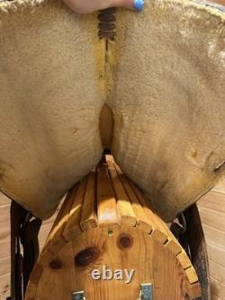 15 Circle Y Arabian Park & Trail Western Trail Saddle Model 3940