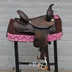 15 Circle Y Barrel Saddle