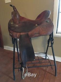 15 Circle Y Barrel Saddle