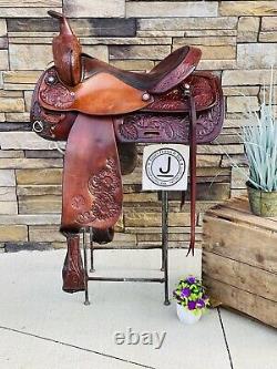 15 Circle Y Park And Trail Saddle, Western Saddle, Clean