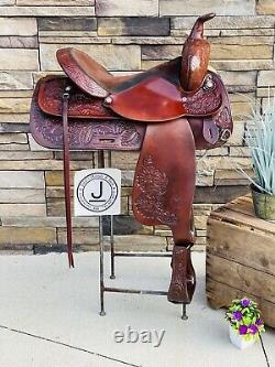 15 Circle Y Park And Trail Saddle, Western Saddle, Clean