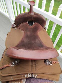 15'' Circle Y Park and Trail Lightweight WESTERN SYNTHETIC CORDURA SADDLE SQHB