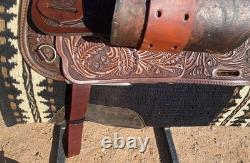 15 Circle Y Saddle Show Pleasure Original Timeless Design Sterling Conchos WOW