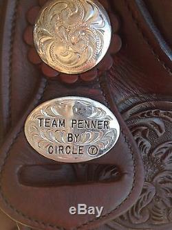 15 Circle Y Team Penner Saddle