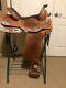 15 Circle Y Western Equitation Show Saddle With Silver