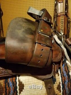 15 Circle Y western saddle. Equitation, penning, trail and ranch saddle