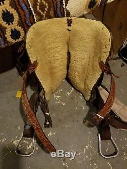 15 Circle Y western saddle. Equitation, penning, trail and ranch saddle