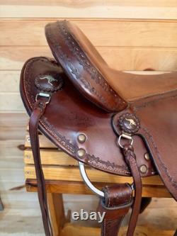15 Clinton Anderson Aussie Stock Saddle by Martin Saddlery