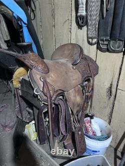 15 Corriente Single Skirt Wade Western Saddle