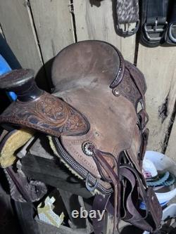 15 Corriente Single Skirt Wade Western Saddle