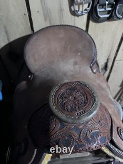 15 Corriente Single Skirt Wade Western Saddle