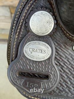15 Crates Saddle- #152, Ranch, All-Around, Trail- Quality Made, Clean