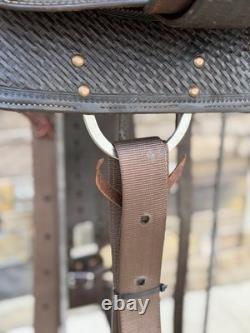 15 Crates Saddle- #152, Ranch, All-Around, Trail- Quality Made, Clean
