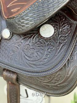 15 Crates Saddle- #152, Ranch, All-Around, Trail- Quality Made, Clean