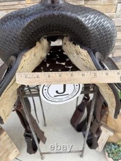 15 Crates Saddle- #152, Ranch, All-Around, Trail- Quality Made, Clean