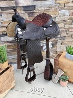 15 Crates Saddle- #152, Ranch, All-Around, Trail- Quality Made, Clean 15 Crates Saddle- #152, Ranch, All-Around, Trail- Quality Made, Clean