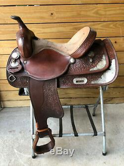 15 Crates Western Pleasure Show Horse Saddle FQHB Made in USA