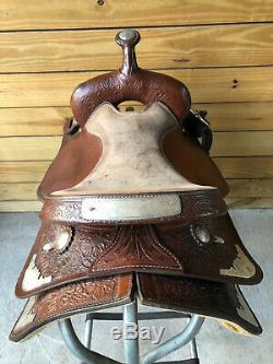 15 Crates Western Pleasure Show Horse Saddle FQHB Made in USA