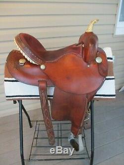 15'' DAKOTA #300 western barrel saddle QHB