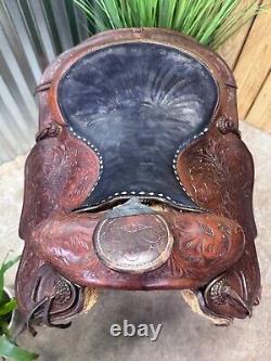 15 Danny Cook Handmade Western All Around Ranch Roping Saddle #003