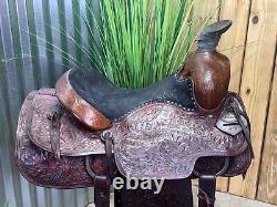 15 Danny Cook Handmade Western All Around Ranch Roping Saddle #003