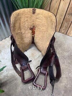 15 Danny Cook Handmade Western All Around Ranch Roping Saddle #003