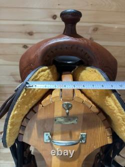 15 Double C Saddlery Western Trail Saddle Model CP 1308 03