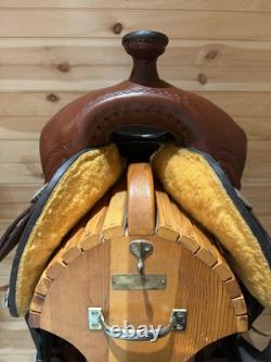 15 Double C Saddlery Western Trail Saddle Model CP 1308 03