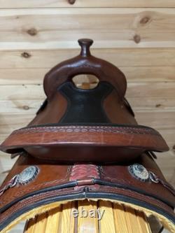 15 Double C Saddlery Western Trail Saddle Model CP 1308 03
