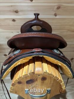 15 Double C Saddlery Western Trail Saddle Model CP 1308 03