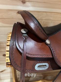 15 Double C Saddlery Western Trail Saddle Model CP 1308 03