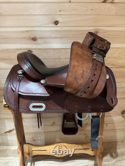 15 Double C Saddlery Western Trail Saddle Model CP 1308 03