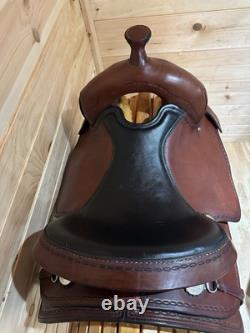 15 Double C Saddlery Western Trail Saddle Model CP 1308