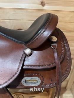 15 Double C Saddlery Western Trail Saddle Model CP 1308
