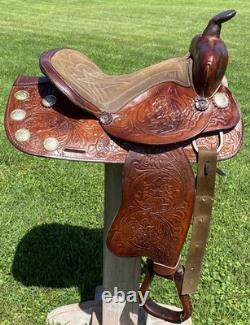 15 Easy Rider Saddle Co THE RIDER 21# Western Trail Pleasure SaddleMADE USA