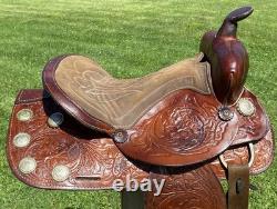 15 Easy Rider Saddle Co THE RIDER 21# Western Trail Pleasure SaddleMADE USA