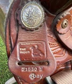 15 Easy Rider Saddle Co THE RIDER 21# Western Trail Pleasure SaddleMADE USA