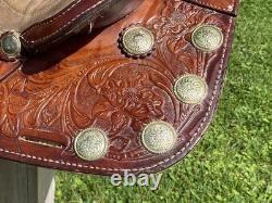 15 Easy Rider Saddle Co THE RIDER 21# Western Trail Pleasure SaddleMADE USA