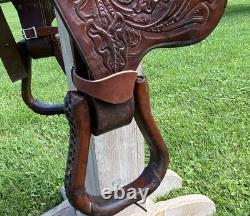 15 Easy Rider Saddle Co THE RIDER 21# Western Trail Pleasure SaddleMADE USA