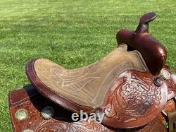 15 Easy Rider Saddle Co THE RIDER 21# Western Trail Pleasure SaddleMADE USA
