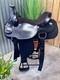 15 Fabtron Western Roping Trail Saddle #7111 Black Light Weight