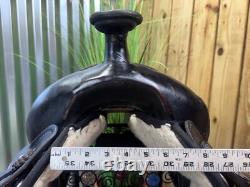 15 FABTRON Western Roping Trail Saddle #7111 Black Light Weight