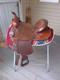 15'' Fqh Bars #406 American Saddlery Arena Cantina Western Barrel Saddle Usa
