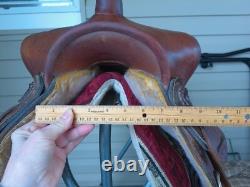 15'' FQH BARS #406 American Saddlery Arena Cantina western Barrel saddle USA