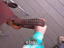 15'' FQH BARS #406 American Saddlery Arena Cantina western Barrel saddle USA
