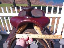15'' FQH BARS #406 THE American Saddlery western Barrel saddle USA
